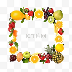 水果框架健康维生素