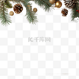 棕色桌子图片_白色木板上装饰的圣诞枞树