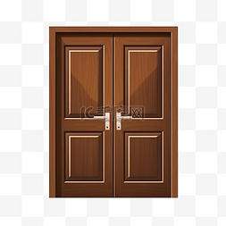 的房间门图片_棕色门房子门房间建筑