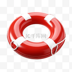 游泳救生员图片_紅色游泳圈