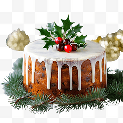 聖誕蛋糕图片_聖誕蛋糕