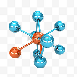 分子基因图片_3d 化学分子的插图图形