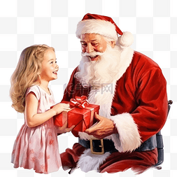 收纳盒图片_一个小女孩早上从圣诞老人那里找