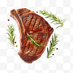 煮熟的牛肉图片_新鲜烤的战斧牛排