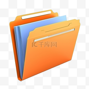 添加文件插图 3d素材图片免费下载-千库网