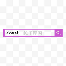 网页浏览器模板图片_网络搜索栏简单