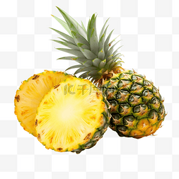 多色玻璃图片_黃色的菠蘿