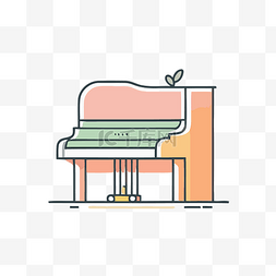 一台钢琴图片_鋼琴