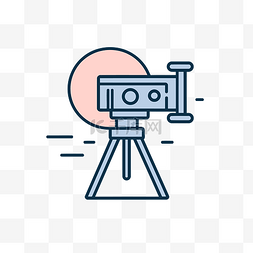 电影体验图片_线性电影图标和图像 向量