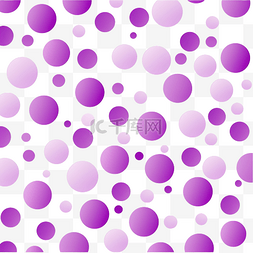 无缝圆点图片_紫色圆点图案 PNG