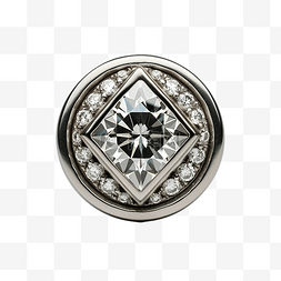 汉密哈顿logo图片_银色哈顿实验室钻石按钮装饰