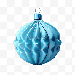 彩色水泡泡图片_水蓝色圣诞树玩具或球体积和逼真