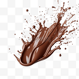 巧克力色背景图片_巧克力飞溅飞溅