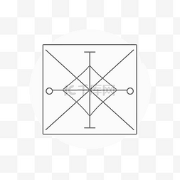 简单的指南针图片_正方形中的指南针符号 向量