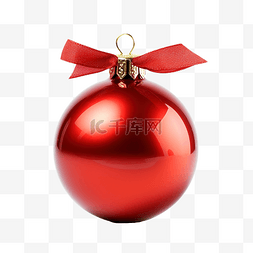 红丝带球图片_圣诞树的圣诞闪亮球和礼物的红丝
