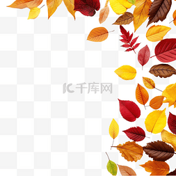 文字海報图片_快乐的感恩节问候与色彩缤纷的秋