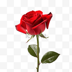 红玫瑰花蕾图片_茎红玫瑰花蕾
