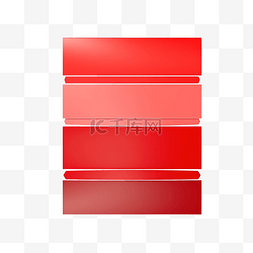 孤立的抽象红色色板