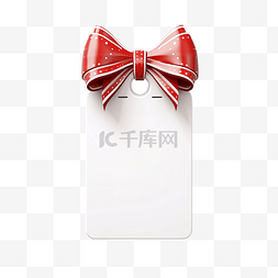 价格标记图片_圣诞快乐 3D 标签设计，白色蝴蝶