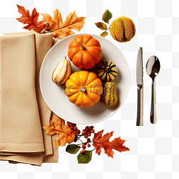 派勒斯图片_餐桌布置与秋收