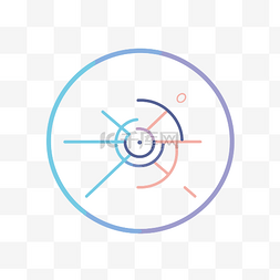 圆和线图片_圆和线的插图 向量