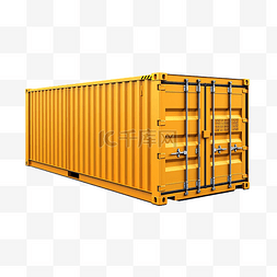 港口货物运输图片_隔离的容器