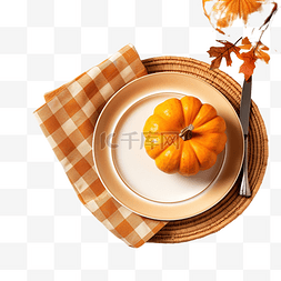 桌子近景图片_秋收节和感恩节餐桌布置