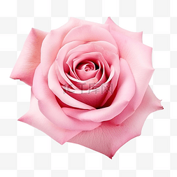 特写粉色单朵玫瑰花 库存照片
