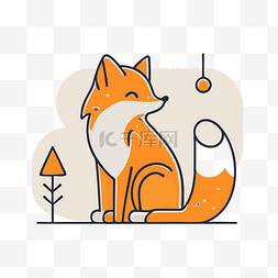 狐狸图 狐狸图矢量图形图 狐狸图
