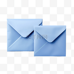 电子邮件蓝色图片_蓝色信封纸