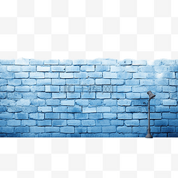 蓝色的瑞典墙