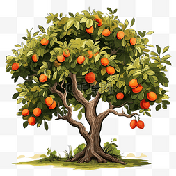 果树插图