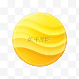 黄色方形按钮图片_黄色渐变波浪圈波浪圈按钮