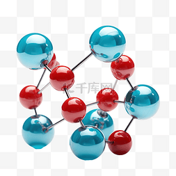 气体分子图片_水分子