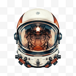 外太空探索图片_宇航员头盔太空外层
