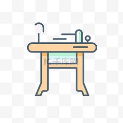 像素桌面图标图片_洗涤台的图标 向量
