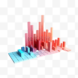全球经济图片_3d 最小条形图数据分析概念 3d 插