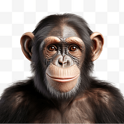 黑猩猩 3d 渲染