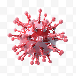 新冠狀病毒图片_病毒 3d 呈现分离