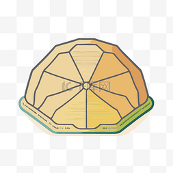 彩色矢量圆形图标图片_圆形橙色的木贴纸 向量