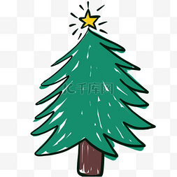 绿色圣诞装饰图片_圣诞树圣诞节圣诞装饰物平安夜新