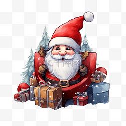 徐仁雪人图片_可爱的圣诞老人侏儒，带着红色雪