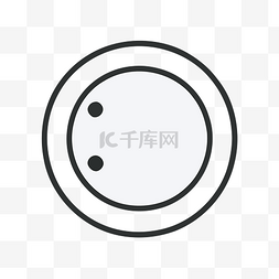 主圆圈图片_中间有一个点的黑白圆圈 向量