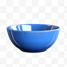 藍色陶瓷碗