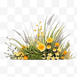 字母与植物图片_装饰美学草与花卉装饰装饰