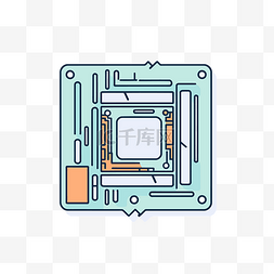 ff7239bdc9dd91ed588dbf59e2173901图片_计算处理器计算机硬件图标图标矢