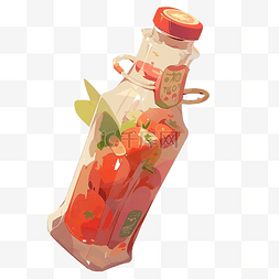 吃貨图片_打开番茄酱瓶