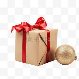 快乐购物快乐有礼图片_用再生牛皮纸包裹的礼盒，木头上