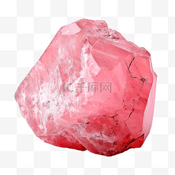 粉红色的陨石