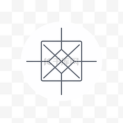 五行素材图片_具有五行的方形矢量图标